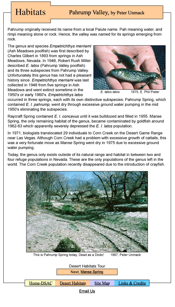 Pahrump Valley, Nevada